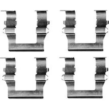 Přislušenství brzdového systému Sada příslušenství, obložení kotoučové brzdy RAP BRAKES 1969/109-1194