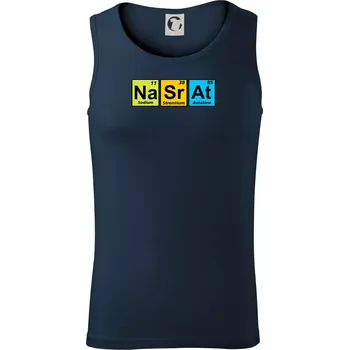 Barevná tabulka nasrat - Tílko pánské Core - 2XL ( Námořní modrá (velmi tmavá - téměř černá) )