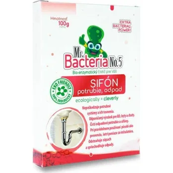Čistič odpadu Aktivátor Mr.Bacteria No.5, do sifonu, 100g