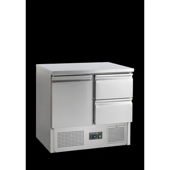 Lednice TEFCOLD SA 912 Chladicí saladeta s pracovní deskou a zásuvkami