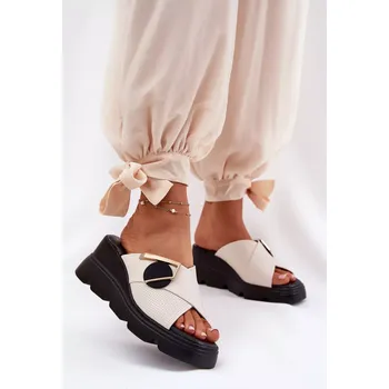 Dámské žabky Pantofle model 212347 Step in style 38