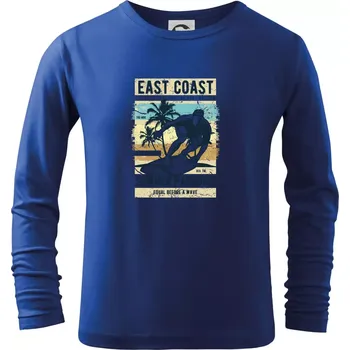 East Coast - Triko dětské Long Sleeve - 158 cm/12 let ( Královská modrá )