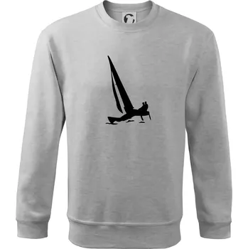 Katamarán 2 osoby - Mikina Essential dětská - 158 cm/12 let ( Světlešedý Melír )