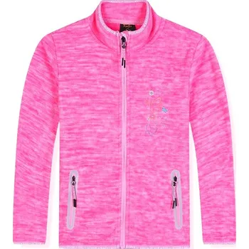 Dívčí oblečení DÍVČÍ FLEECOVÁ MIKINA FM9713-VELIKOSTI 116-146 Velikost: 140, Barva: Růžová