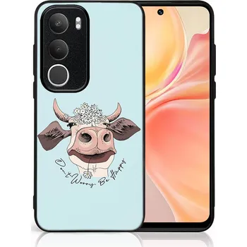 Příslušenství pro tablet VSECHNONAMOBIL 118329 MY ART Ochranný kryt pro Vivo Y19s HAPPY COW (181)