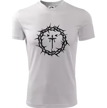 Jesus zmrtvýchvstání - Dětské triko sportovní (dresovina) - 158 cm/12 let ( Bílá )