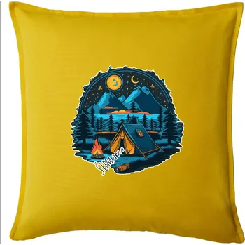 Polštář Šumava pod stanem - Polštář 50x50 - 50x50 - Pouze potah ( Žlutá )