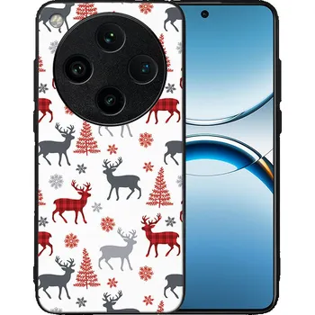 Pouzdro na tablet VSECHNONAMOBIL 118531 MY ART Kryt s vánočním designem Oppo Find X8 Pro 5G DEER (068)