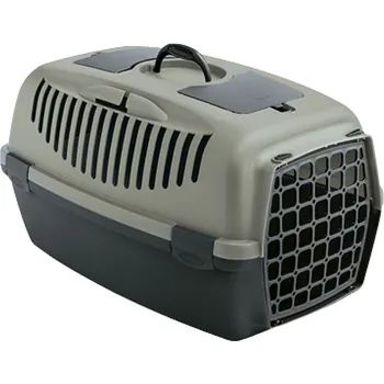 přepravka pro zvíře Stefanplast Gulliver 2 plastová dvířka, Green line