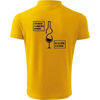 Pánská košile Cítím, že se ožeru - Polokošile pánská Pique Polo 203 - S ( Žlutá )