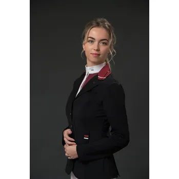 Jezdecké sako Závodní sako AmbitionFirst - černá, 34