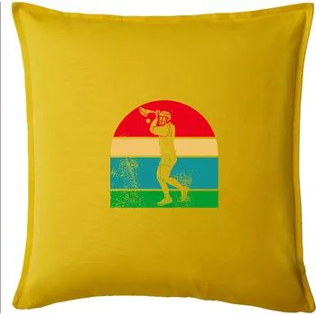 Polštář Hurling vintage - Polštář 50x50 - 50x50 - Pouze potah ( Žlutá )