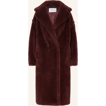 Dámský kabát Max Mara Dámský Plyšový Kabát Tedgirl S Alpakou, tmavě...