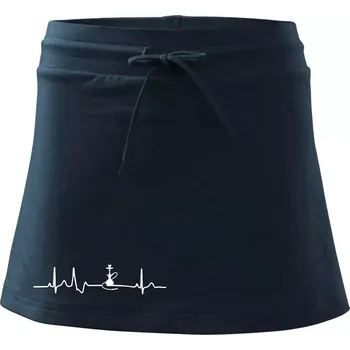 Dámská sukně EKG shisha - Sportovní sukně - two in one - XL ( Námořní modrá (velmi tmavá - téměř černá) )