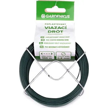Vázací drát Drát vázací PVC 0,8mm x 100m GARDENKUS
