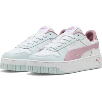 Dětská móda Dětské boty PUMA CARINA STREET JR 39384624 – Bílá 37,5