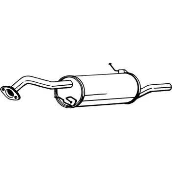 Tlumič výfuku Zadní tlumič výfuku, 171-327