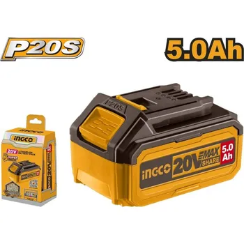 Baterie Li-Ion FBLI2003, 5,0Ah pro INGCO AKU 20V SYSTEM P20S