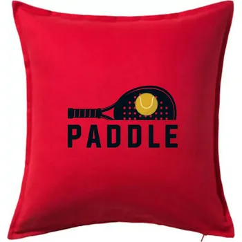 Polštář Paddle logo na ležato - Polštář 50x50 - 50x50 - Pouze potah ( Červená )