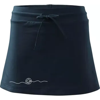 Dámská sukně Doktor jedním tahem - Sportovní sukně - two in one - S ( Námořní modrá (velmi tmavá - téměř černá) )