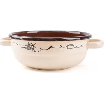 Mísa selská smaltovaná 18 cm/1l dekor Linea