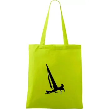 Katamarán 2 osoby - Taška bavlněná - 42 x 38 cm ( Limetková )