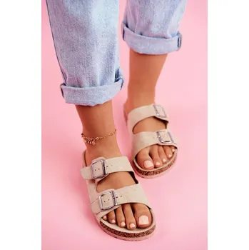 Dámské žabky Pantofle model 180692 Step in style 41