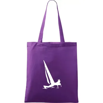 Katamarán 2 osoby - Taška bavlněná - 42 x 38 cm ( Fialová )