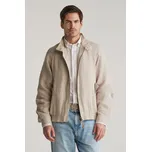 BUNDA GANT LINEN HARRINGTON JACKET DRY SAND