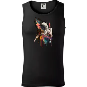 Kosmonaut color - Tílko pánské Core - L ( Černá )