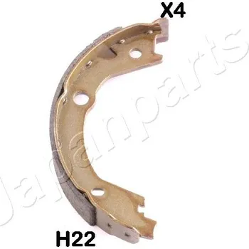 Brzdová čelist Sada brzdových čelistí, parkovací brzda, GF-H22AF