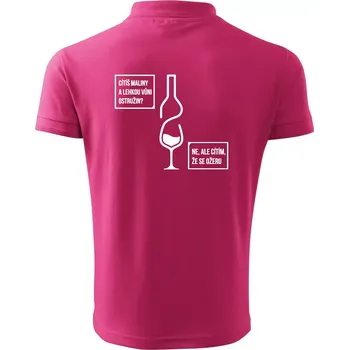 Pánská košile Cítím, že se ožeru - Polokošile pánská Pique Polo 203 - 5XL ( Purpurová )