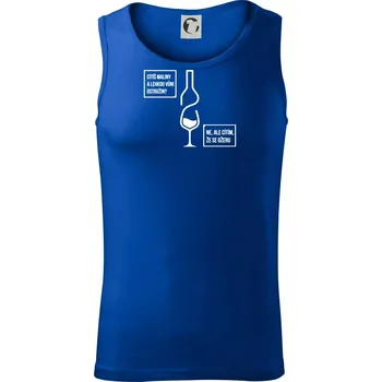 Cítím, že se ožeru - Tílko pánské Core - S ( Královská modrá )