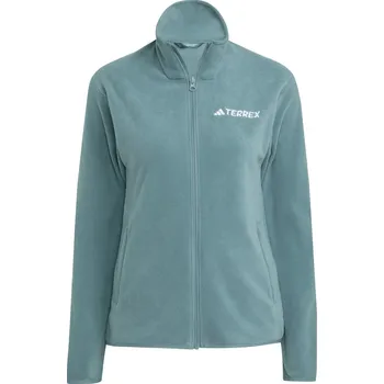 Dámská mikina Dámská Fleecová mikina ADIDAS W MT ESS FZ FL JM3111 – Zelená XL