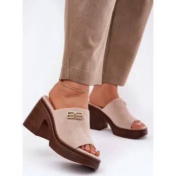 Dámské žabky Pantofle model 213038 Step in style 36