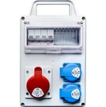 Zásuvková skříň ETI EDS8D 2/1 16 B IP44 2x230V 1x16A/5p 001105876