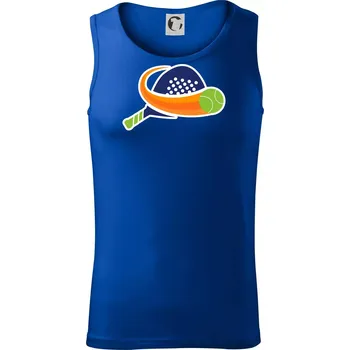 Pánská móda Padel logo barevné - Tílko pánské Core - XL ( Královská modrá )