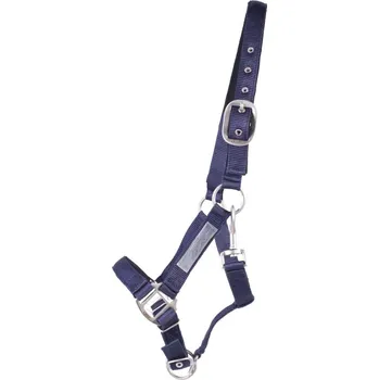 Bezpečnostní ohlávka na suchý zip, modrá, Full