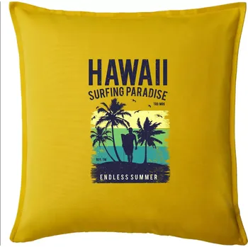 Polštář Hawaii - Polštář 50x50 - 50x50 - Pouze potah ( Žlutá )