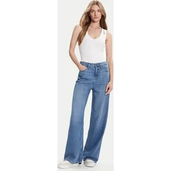 Dámské džíny Lee Jeansy Stella 112371455 Modrá Wide Leg 30_33