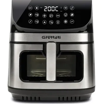 fritéza Horkovzdušná fritéza G3Ferrari Friggisano Star G1021500 černo-stříbrná