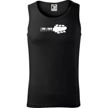 Klávesy a kytara - Tílko pánské Core - XL ( Černá )