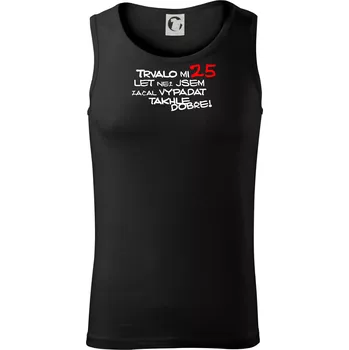 Pánské termoprádlo Trvalo mi 25 let než jsem začal vypadat takhle dobře - Tílko pánské Core - 2XL ( Černá )