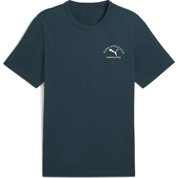 Pánské tričko Pánské Tričko s krátkým rukávem PUMA PUMA CLASS GRAPHIC TEE 68821975 – Zelená M