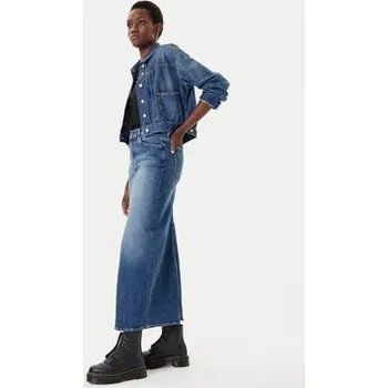 Dámská sukně G-Star Raw Džínová sukně Viktoria D24385-E106 Modrá Regular Fit 31