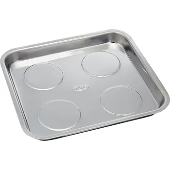 Miska Strend Pro, nádoba, na šrouby, magnetická, čtvercová, nerez, 270x292 mm