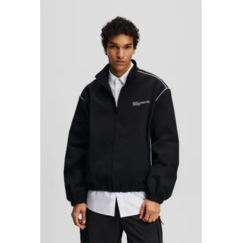 BUNDA KARL LAGERFELD JEANS KLJ ZIP UP PIPING JACKET BLACK