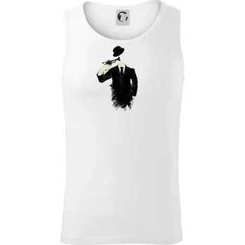 Zbraň trumpeta - Tílko pánské Core - 2XL ( Bílá )