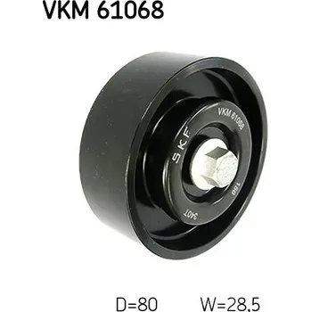 Vratna/vodici kladka, klinovy zebrovy remen, VKM 61068