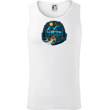 Jizerky pod stanem - Tílko pánské Core - S ( Bílá )